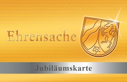 Jubiläums-Ehrenamtskarte
