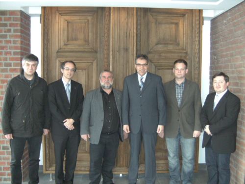 von links: Frank Klamandt, Dirk Hucko, Rudolf Stellmach, Jürgen Frantzen, Michael Müller, Christian Canzler