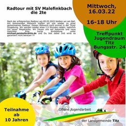 Radtour mit dem SV Malefinkbach